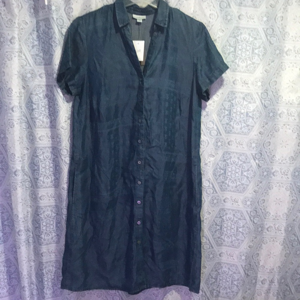 J. Jill Blue Midi Dress